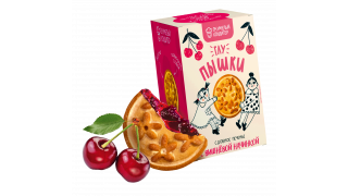 Печенье сдобное "ГЛУ.ПЫШКИ" с вишней: взрыв вкуса в каждой упаковке