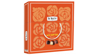 Конфеты "Ассорти Crema" в тёмном шоколаде 210 г — нежная кремовая симфония от Династии