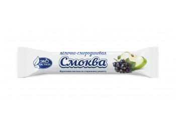 Смоква пастила яблочно-смородиновая, шоу-бокс, 60шт*15г, 1200г