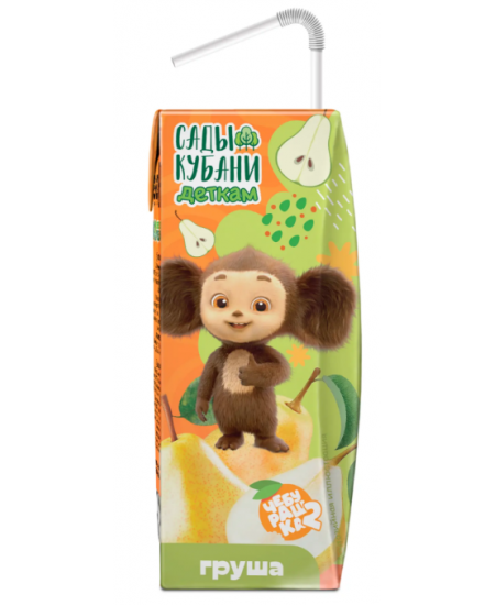 Нектар грушевый "Сады Кубани" 200 гр. х 27 шт. 