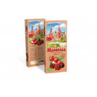 Мармелад в темном шоколаде "Клубничный" 150 гр.